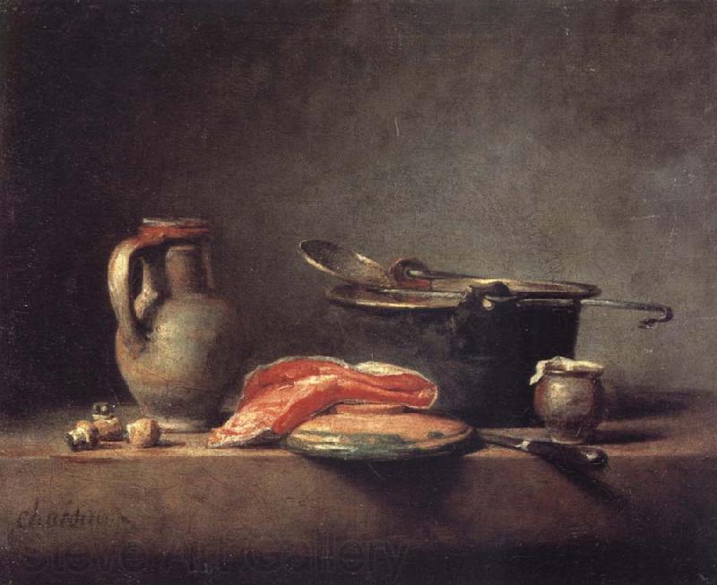 Jean Baptiste Simeon Chardin Still life Norge oil painting art